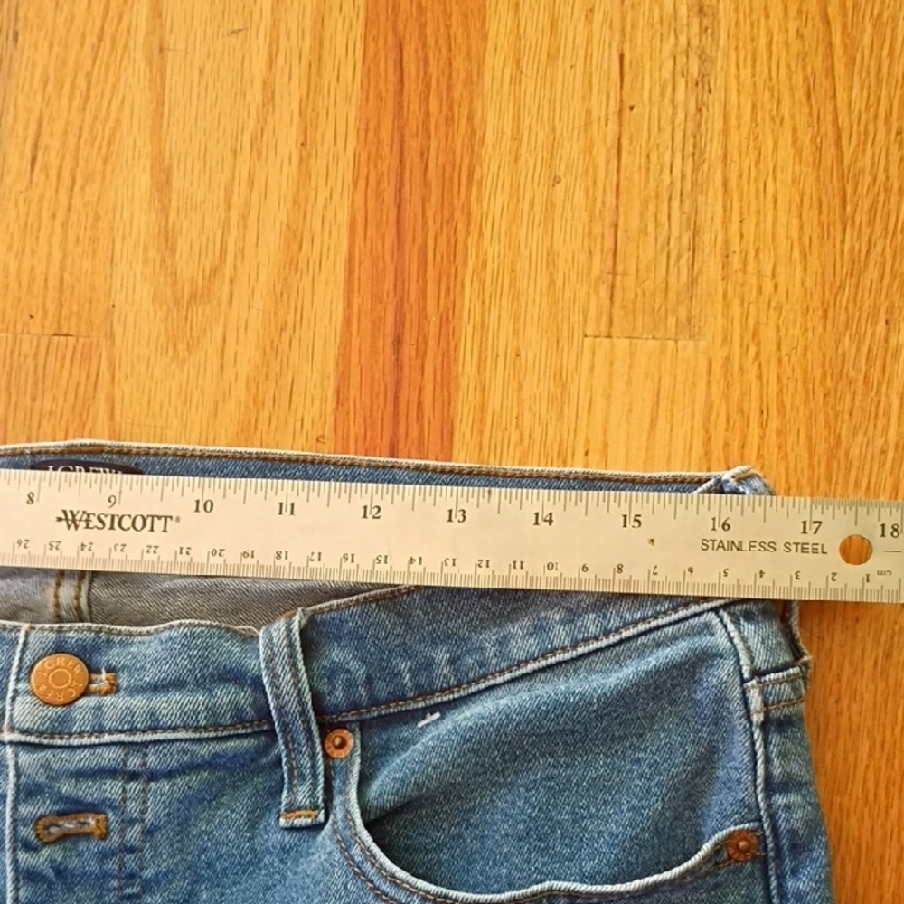 J. Crew Flare Crop Jeans - Classic Blue - Picture 4 of 11